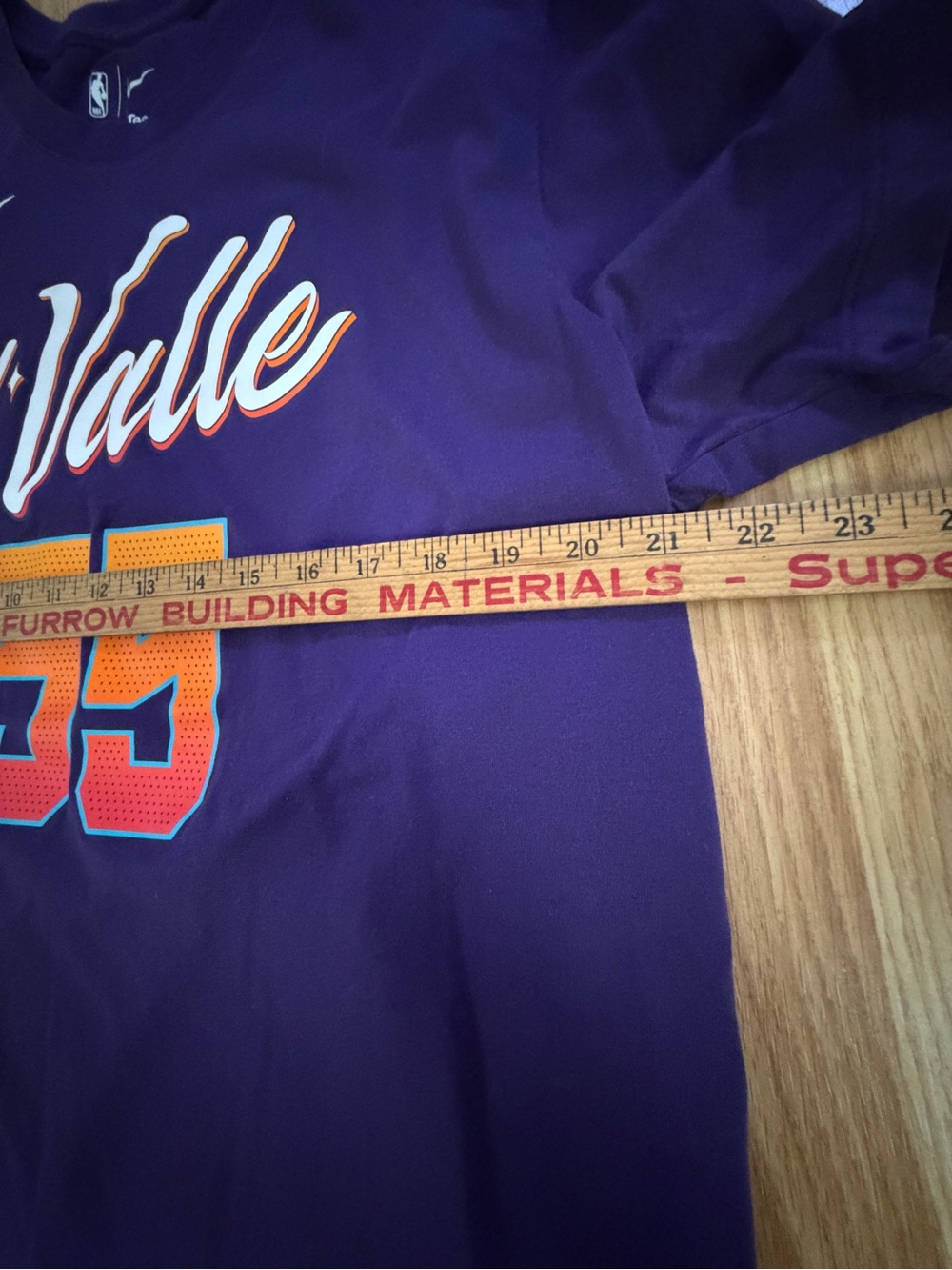 Nike Purple 'El Valle' 35 Short Sleeve Tee - Picture 5 of 6